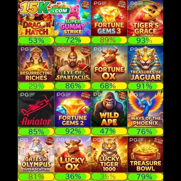 15K 2026 Slot Gacor RTP Tinggi
